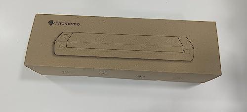 Phomemo Phomemo Wireless Portable Printer, Supports A4 8.27\"x11.69\", Inkless Mobile Printer Compatible with iOS, Android & Laptop, Portable Printers Wireless for Travel, Mobile Office, School, Home, Car