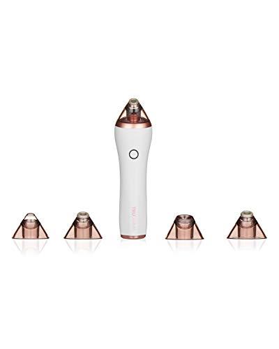 truDERMA TRUDERMA Microdermabrasion Machine – Professional Personal Microderm Abrasion Tool – At-Home Microdermabrasion Kit with 4 Heads – Dermabrasion Facial Machine for Bright and Smooth Skin (White)