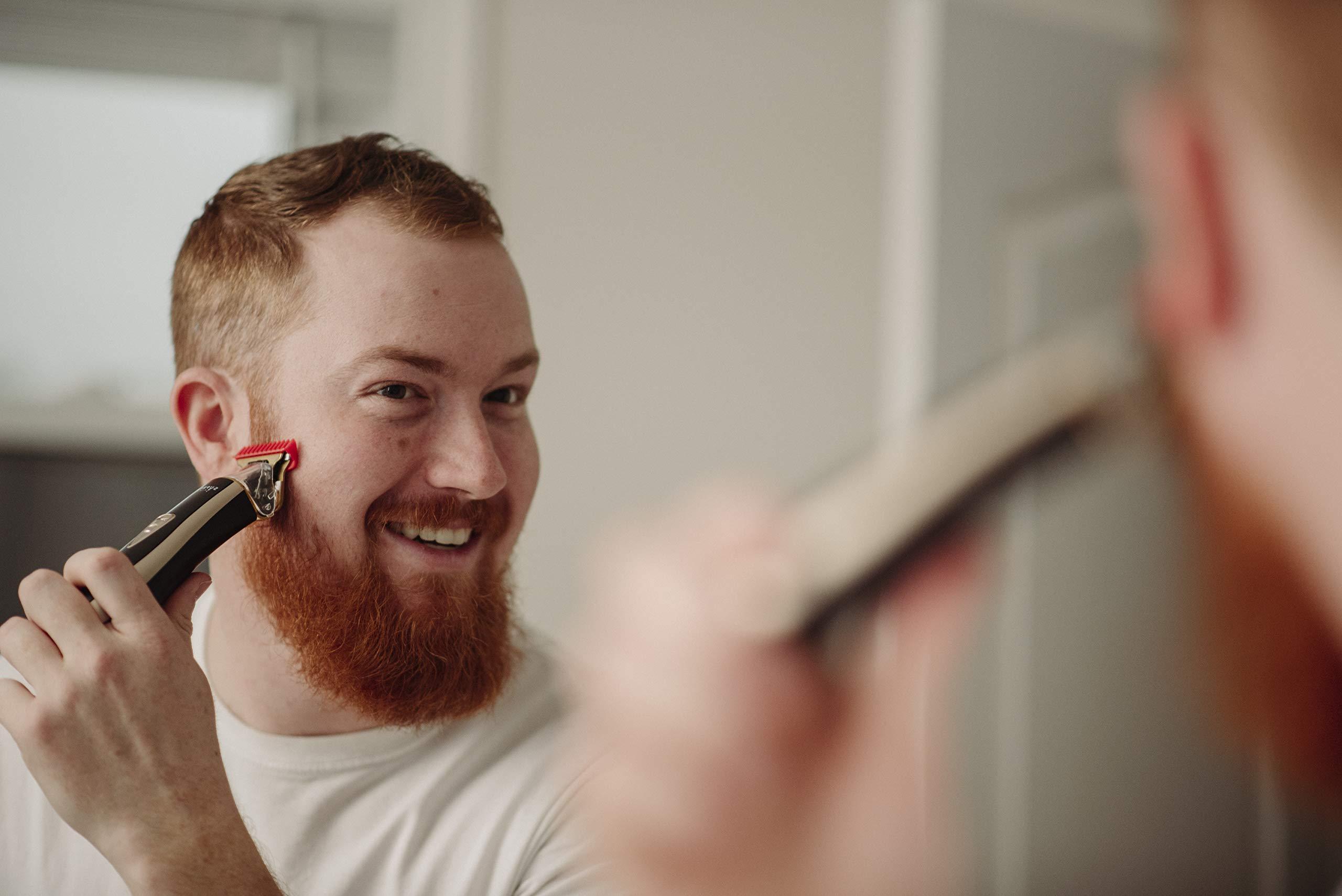 Supreme Trimmer Supreme Trimmer T Shaper | Professional Barber Trimmer Hair Clippers for Men (90 Min Run Time) Cordless Hair Trimmer Zero Gapped Liner Beard Trimmer | ST5210 Gold