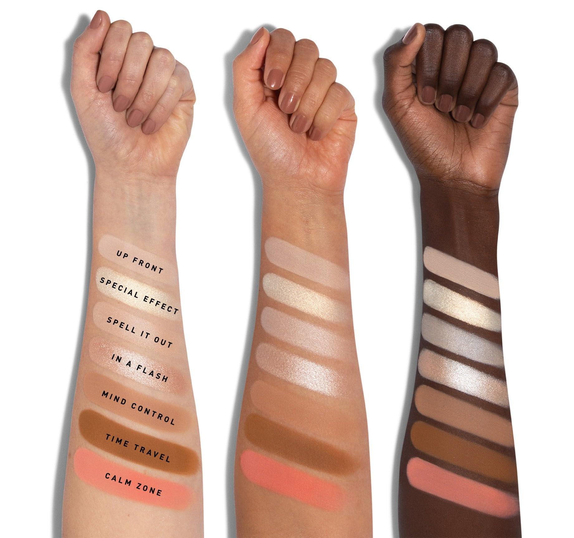 MORPHE Morphe 35O Makeup Palette - Supernatural Glow Artistry Palette with Matte & Shimmer Neutral Shades - Made to Build, Blend & Layer Flawlessly for Everyday, Versatile Makeup Looks (1.98 oz)