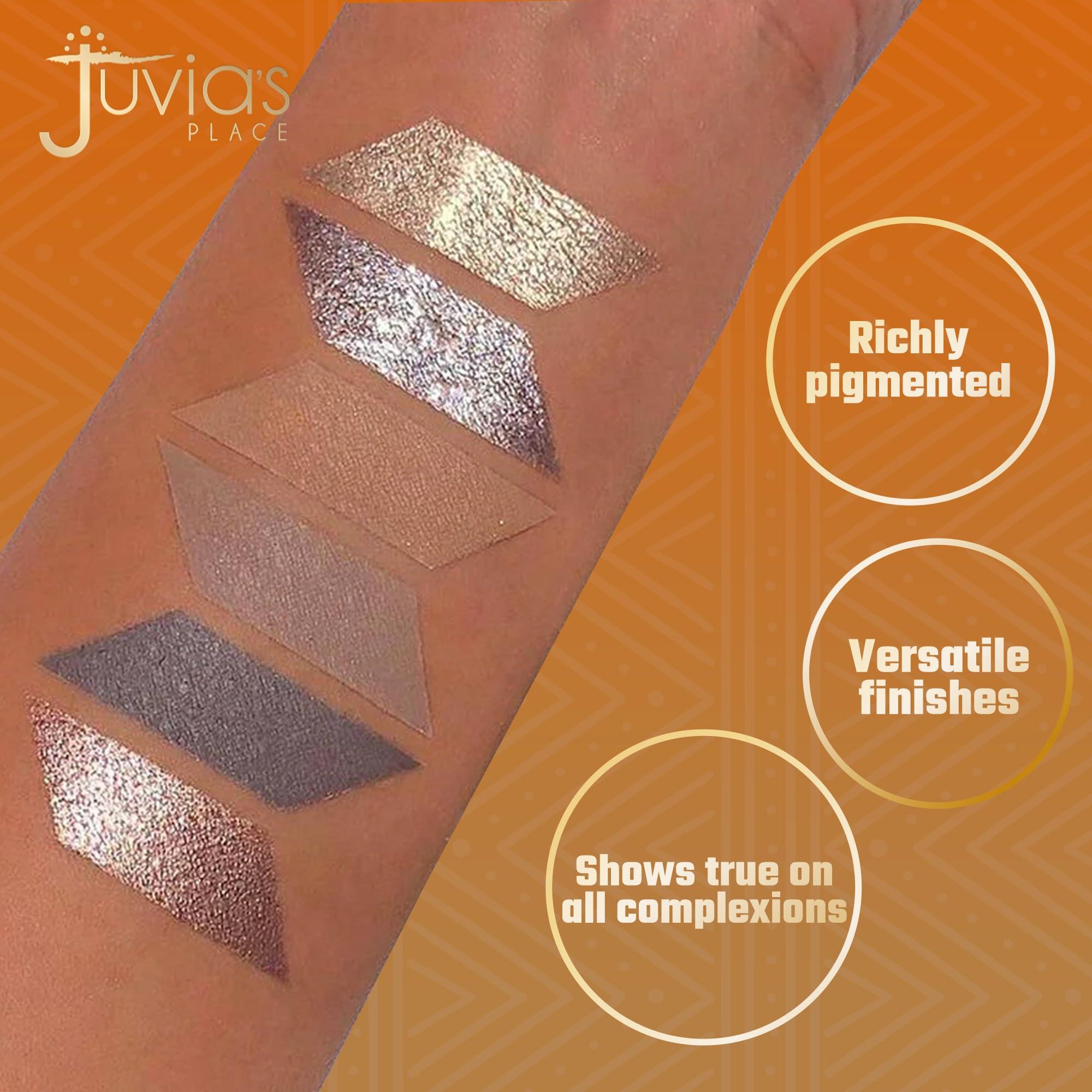 Juvia's Place Juvia\'s Place Palette The Taupes - Nude Shades with Deep Browns, Shades of 6, Professional Eye Makeup, Pigmented Palette, Makeup Palette for Eye Color & Shine