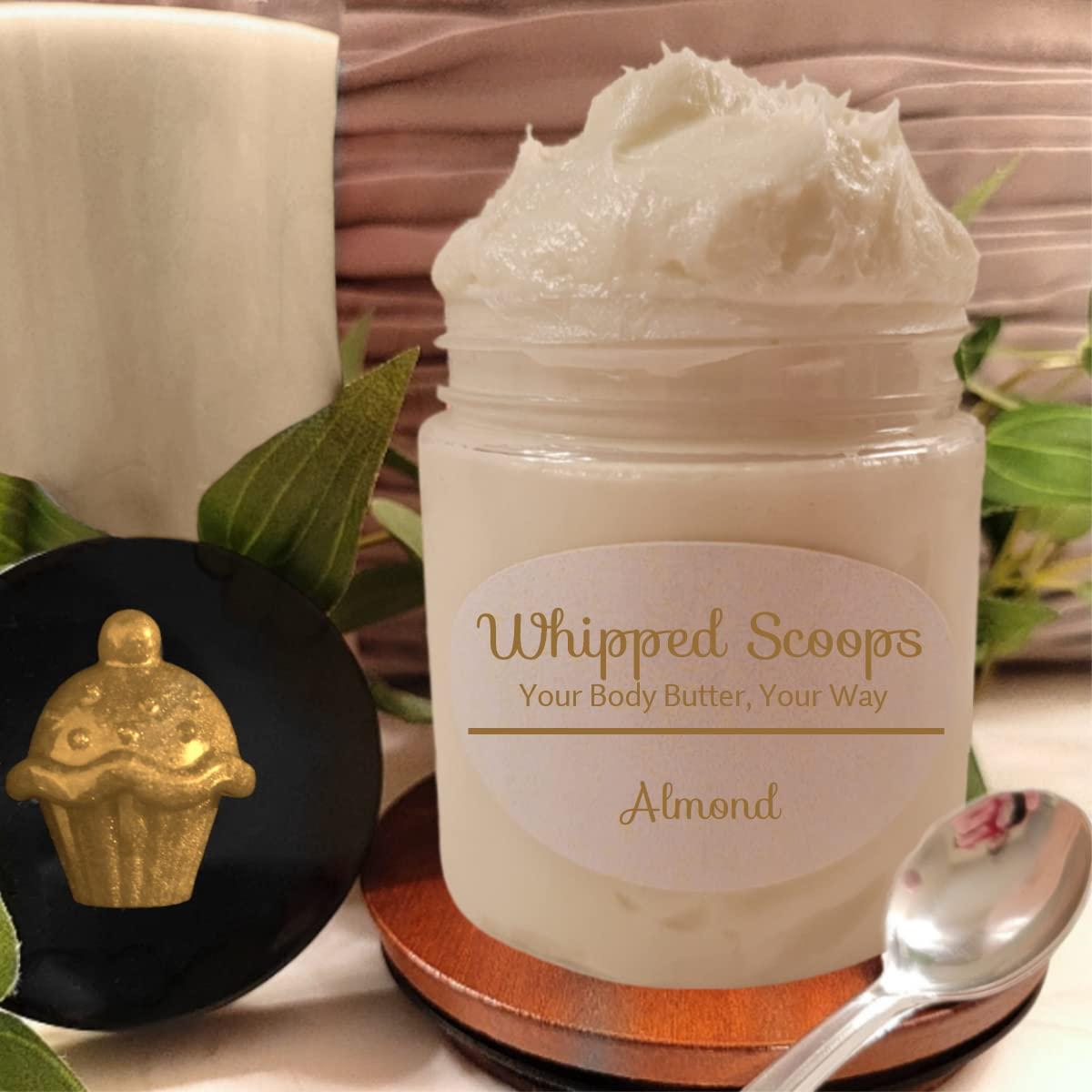Whipped Scoops Almond Whipped Body Butter - 100% Shea Butter (3.5oz)