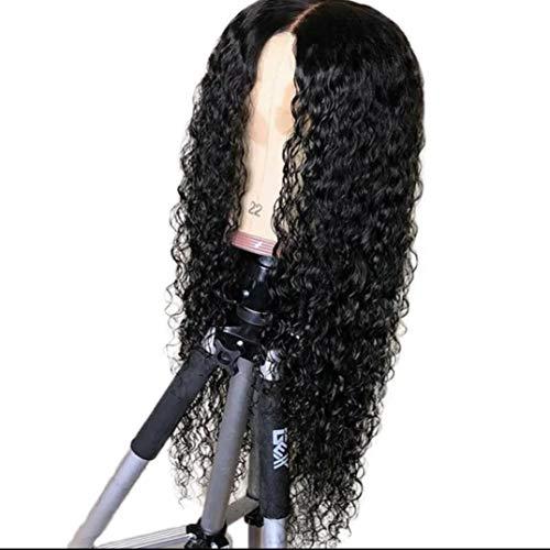 Generic 360 Lace Wigs Pre-plucked with baby hair (14" Deep Curl 180% Density)