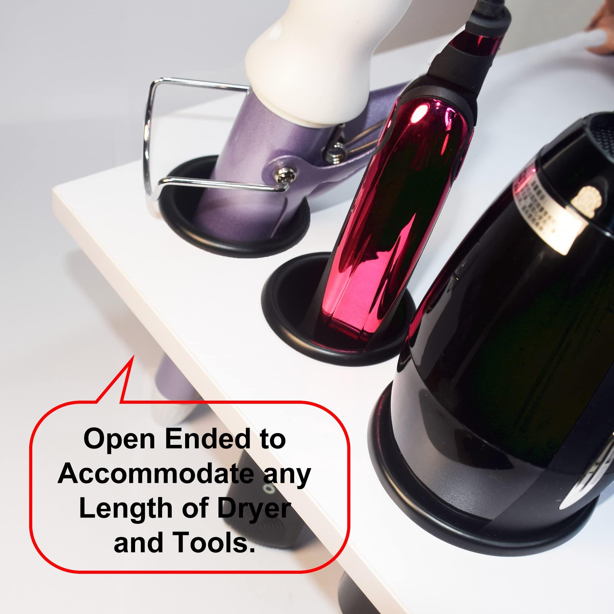 QUEESALN QUEESALN Salon Hair Styling Station Dryer Curling Iron Appliance Hot Iron Holder Tube Package Salon Station Organizer Hot Iron Holder Tube 3inch and 2pcs 2inch Open End