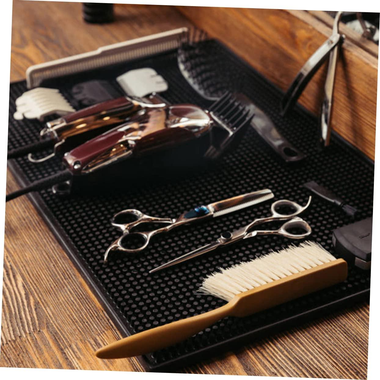 Angoily Angoily Barber Tool Mat Hairdressing Mat for Salon Use Barber Hairdressing Tools Pad Comfortable