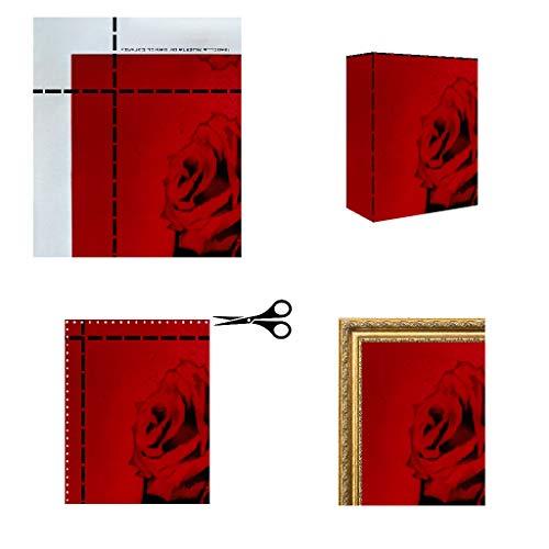 Black Market Art Company MM by Marcus Jones Marilyn Manson Mugshot Tattoo Unstretched Canvas Art Print