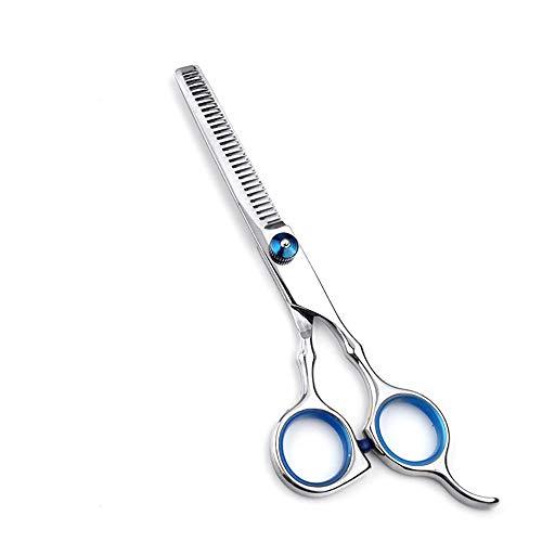 Unknown NA Shears Hair Professional Set with Razor, Hair Thinning Scissors, Leather Case,Stainless Steel with Detachable Finger Ring