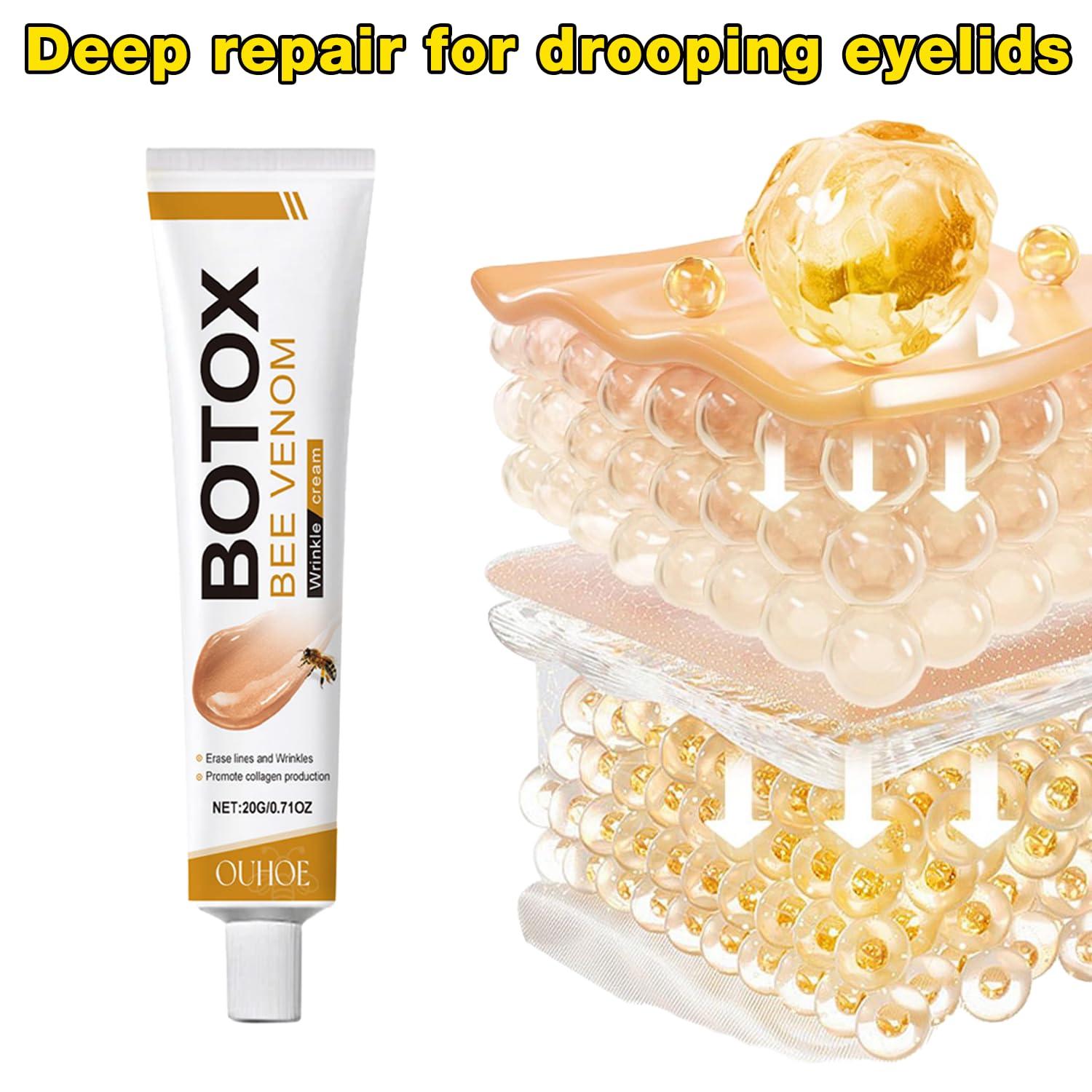 XBEGIX XBEGIX 2pcs Botox Bee Venom Cream - Wrinkle Removal & Firming, Moisturizing, Lifting & Recovery - All Skin Types - Anti-Aging Bee Venom Cream