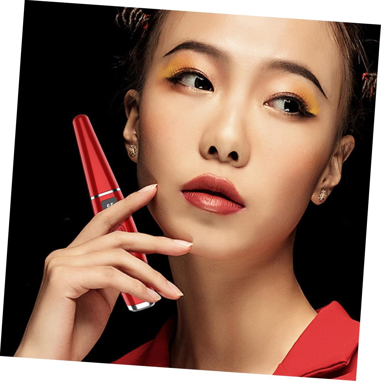 POPETPOP POPETPOP Eyelash Curler Heated Eye Lashes Curler USB Eye Lash Curlers Tools Eye Lash Curler Eyelash Beauty Tool Electric Eyelash Tool Makeup Tool Eyelash Styling Heated Curler Red Abs