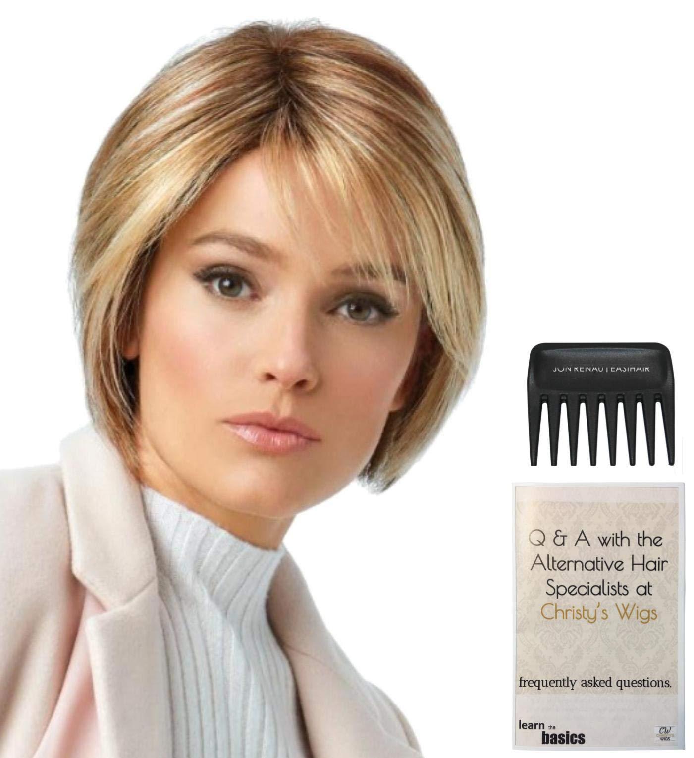Raquel Welch & Christy's Wigs Bundle - 3 Items: Classic Cool Wig by Raquel Welch, Christy's Wigs Q & A Booklet & Wide Tooth Comb - Color: R14_88