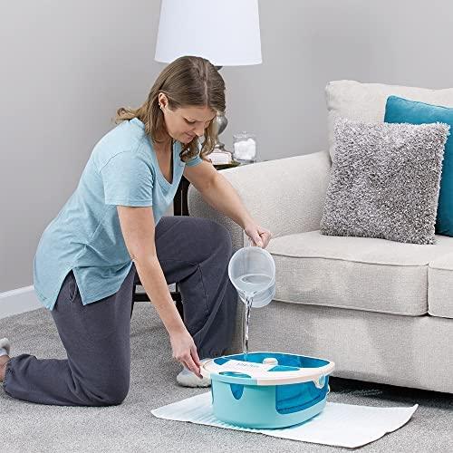 Homedics HoMedics Shower Bliss Foot Spa, Shower Massage Water Jets, Pedicure Center with 3 Attachments, Toe-Touch Control, FB-625H