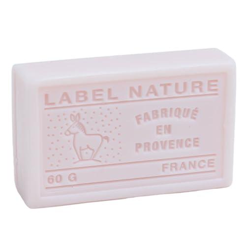 Label Provence Nature Label Provence Savon de Marseille - French Soap Made With Fresh Organic Donkey Milk - Eglantine Fragrance - 60 Gram Bar - Set of 3