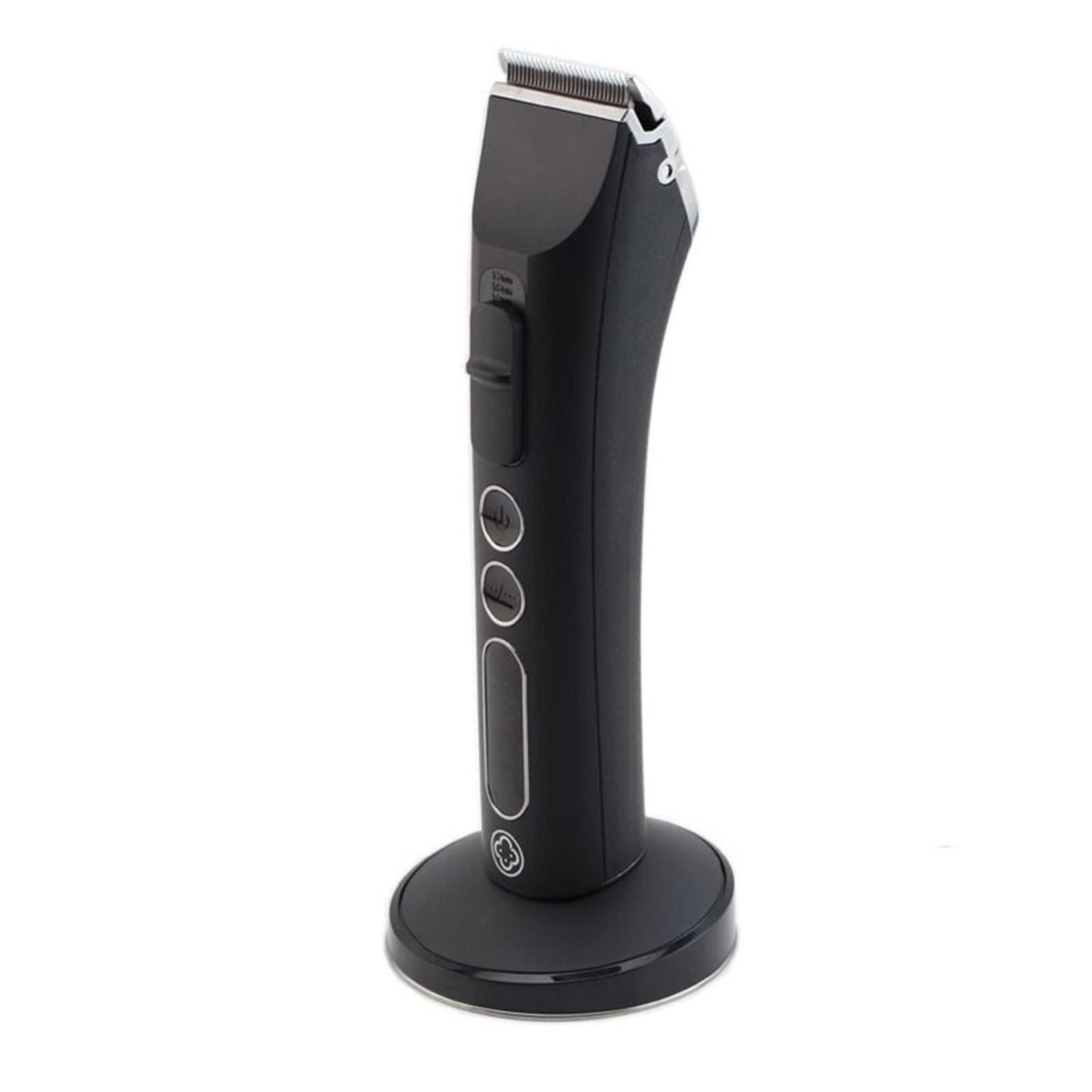 RomildaYuan RomildaYuan Hair Trimmer Low Noise Hair Cutting Machine Professional Hair Trimmer Clippers Men Oil Head Gradient Trim Carving Push Digital Hairdresser Hair Care and Styling (Size : UK Plug)