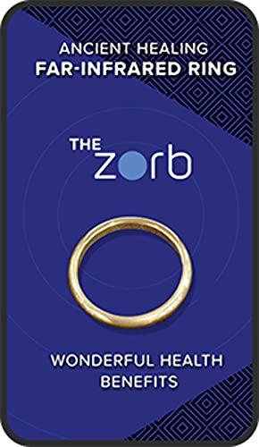 The Zorb The Zorb Healing Stones Ring | EMF Protection Ring - for Men & Women | Far-Infrared Ring | Ancient Healing Ring 8