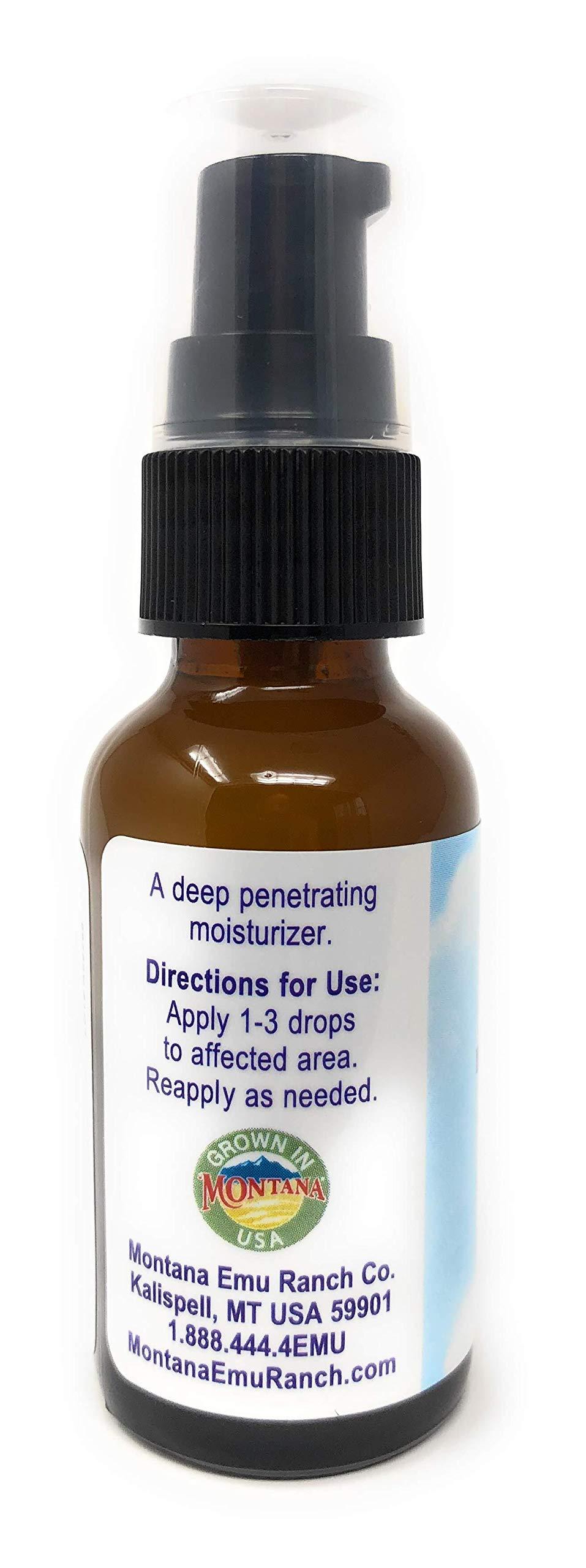 Montana Emu Ranch 100% Pure Montana Emu Oil Montana Emu Ranch Co. 1 oz Liquid