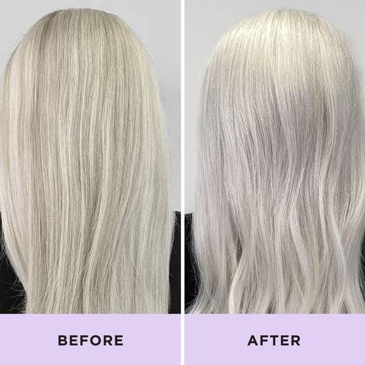 jhirmack jhirmack Silver Brightening Purple Shampoo Set of 4 for all types of silver, grey, and blonde hair