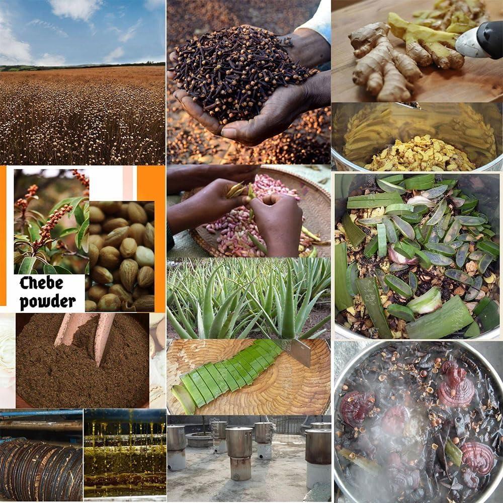 Guangzhou Baiyun District Iwu cross border e-comme Generic 50ml Layden Oil African Traditional Handmade Scalp & Hair Roots Strengthening Hot Oil, Yellow