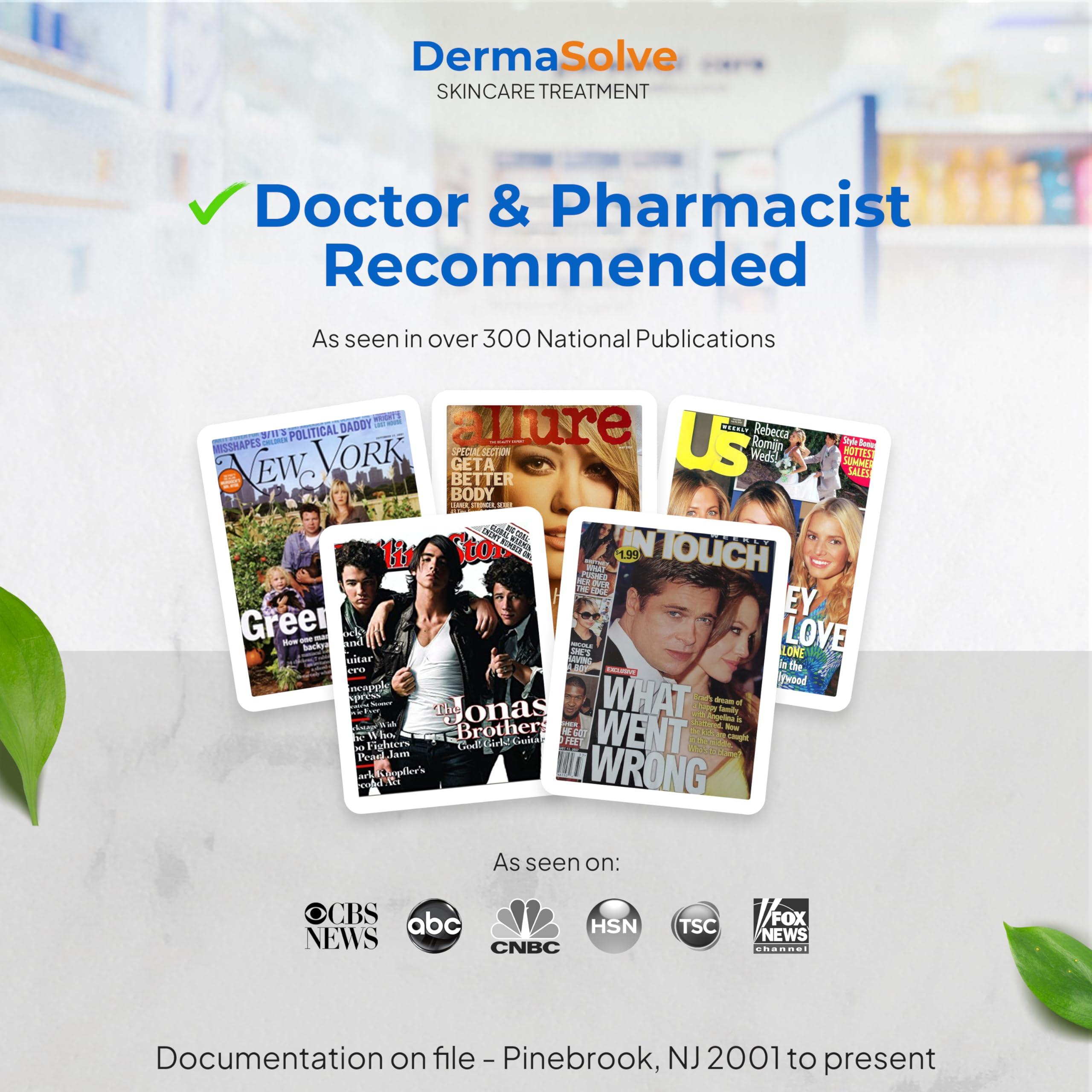 Dermasolve DermaSolve Scalp Psoriasis & Dandruff free Medicated Shampoo with Conditioner, Ultimate Seborrheic Dermatitis Treatment for Itchy, Flakey Scalp, Soothing & Moisturizing Relief