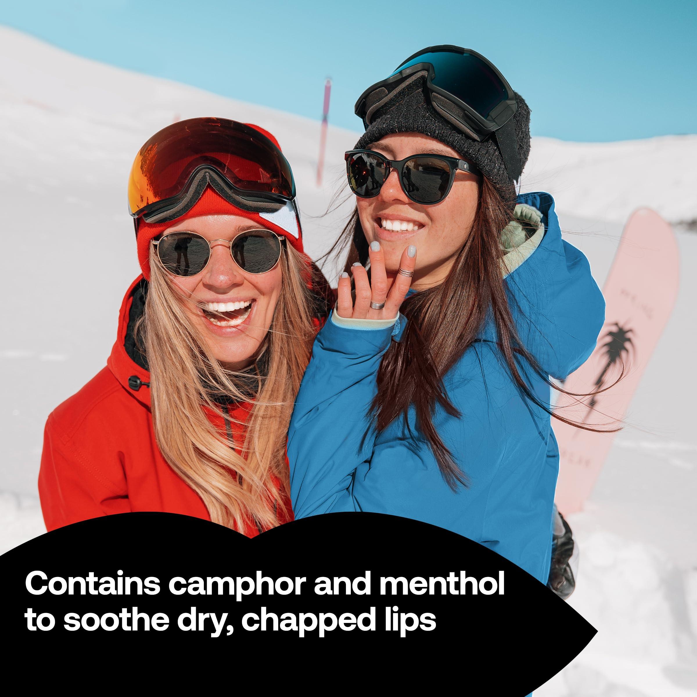 ChapStick ChapStick Dry Lips & Cold Sore Pain Relief Bundle Classic Medicated ChapStick 3-Pack + Original Moisturizer Lip Balm with SPF 15, 0.15 Oz Ea (4 Piece Set)