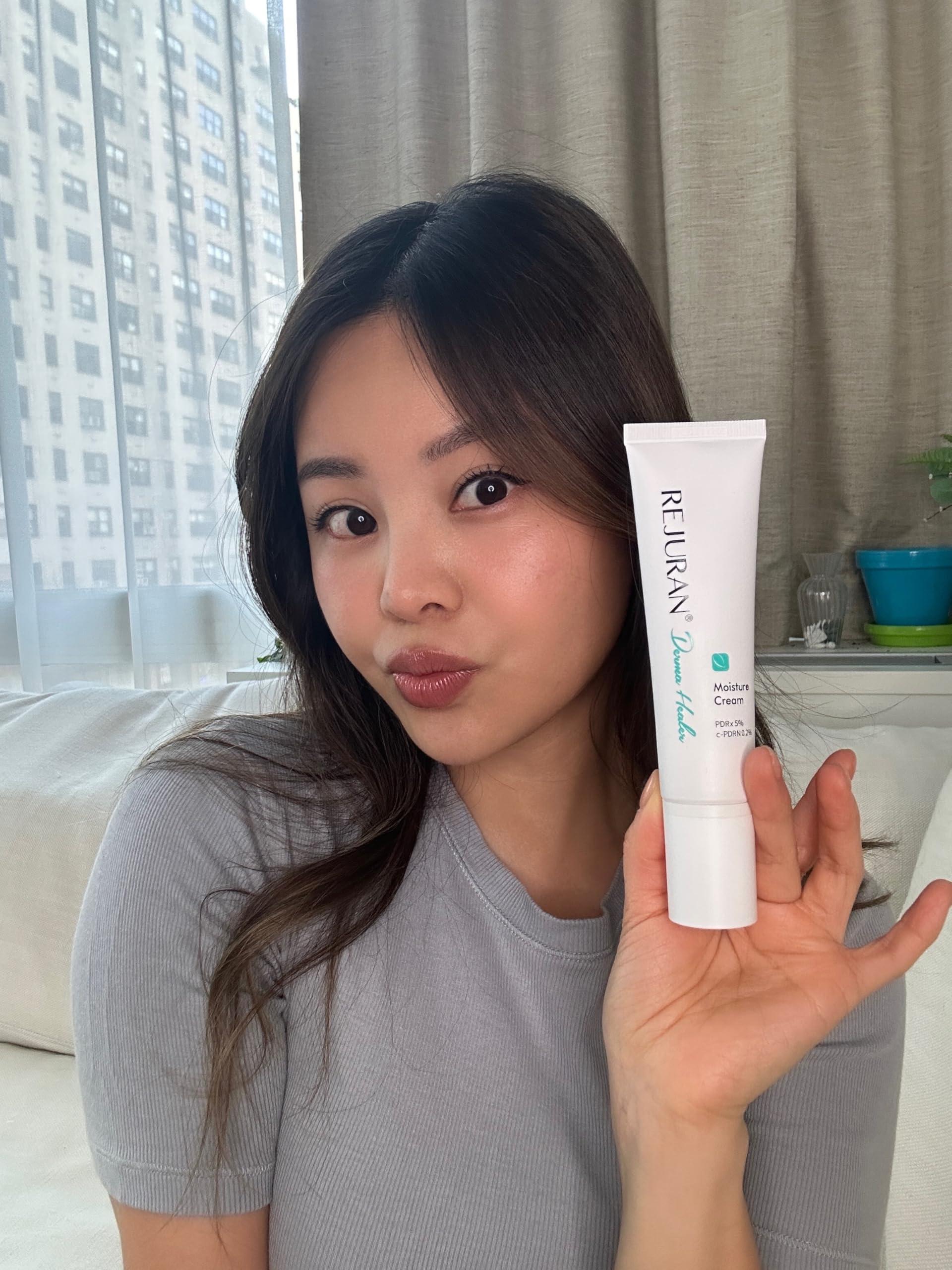 REJURAN REJURAN Moisture Cream, c-PDRN - Daily Moisturizer for Long-Lasting Hydration and Skin Barrier Support with PDRx. (2.11 oz)