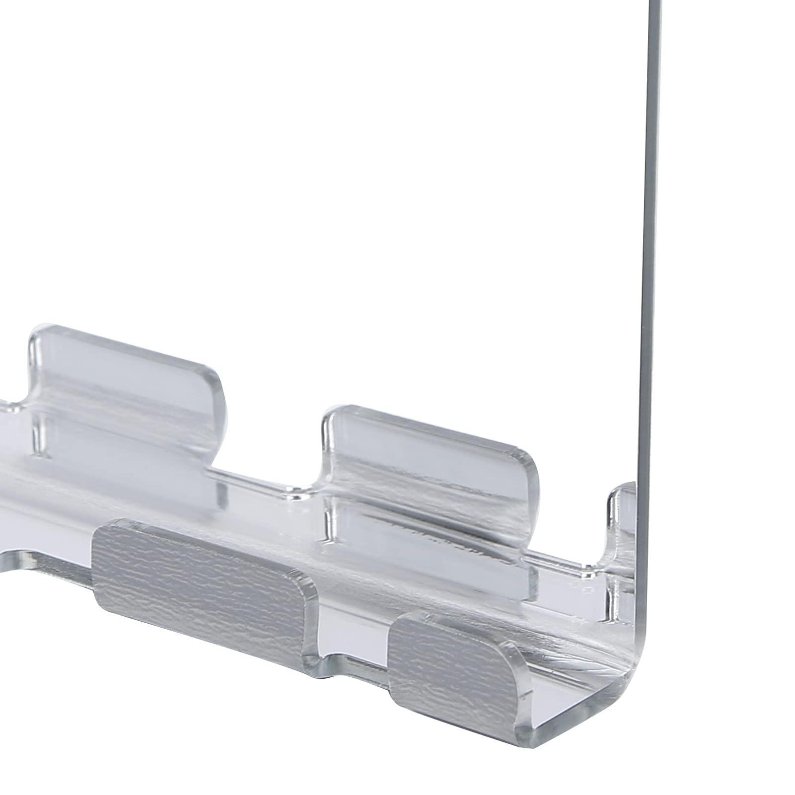 Saluaqui Saluaqui Fogless Shaving Mirror with Hook, Shower Mirror Anti Fog for Closer Shave, Made of ABS Material Shower Mirror Fogless Suction, suitable for family