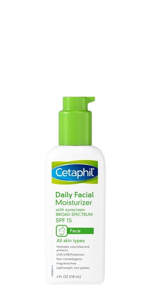 Cetaphil Cetaphil Fragrance Free Daily Facial Moisturizer, SPF 15, 4 Ounce