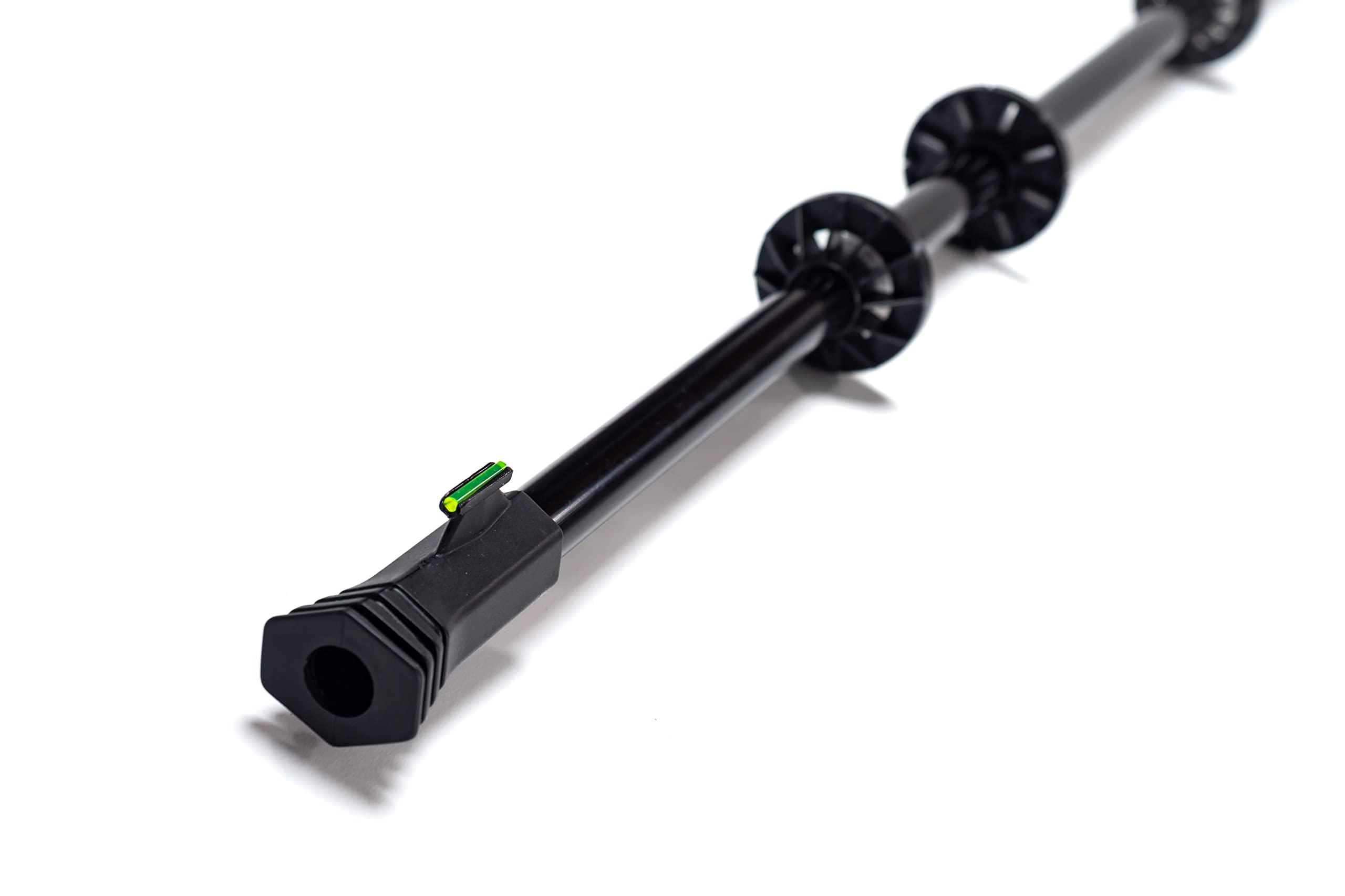 Black Rhino Blowguns Kayos 2 Professional .625 Blowgun 4 Foot Long 1 Piece Black Anodize (Anodize Black)