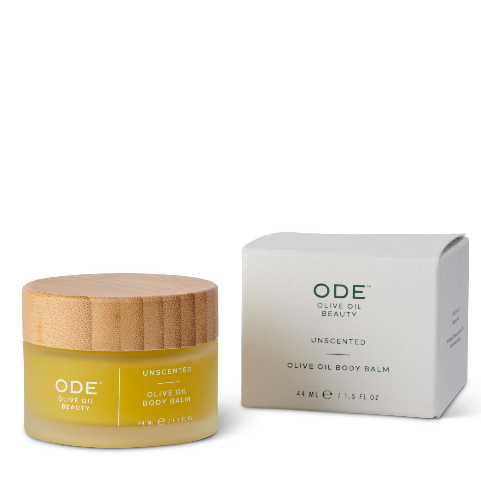 McEvoy Ranch McEvoy Ranch Unscented Olive Oil Body Balm (2-pack) by ODE Olive Oil Beauty, Organic EVOO, California Made, Travel Size, Targeted Relief