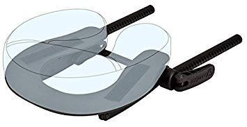 Earthlite EARTHLITE Massage Table Face Cradle DELUXE ADJUSTABLE - Durable, Fully Adjustable Headrest Platform for massage chairs & tables, Black