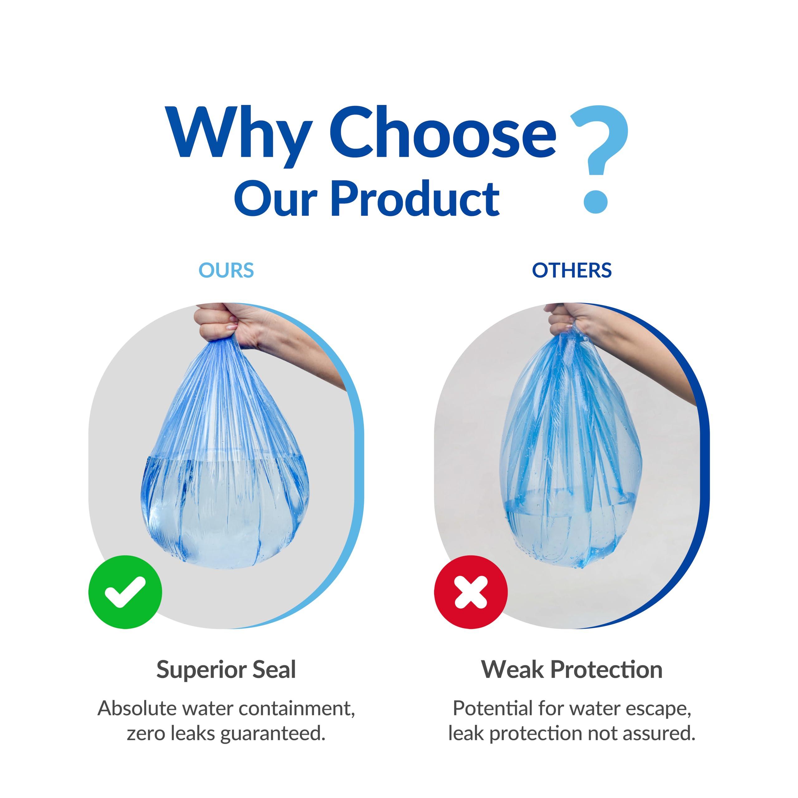 TP PLASTIC TP Plastic Pedicure Foot Spa Liners - Disposable 200pcs, 48\'\' x 48\'\' x 9.5 Micron Thick for Pedicure Foot Baths