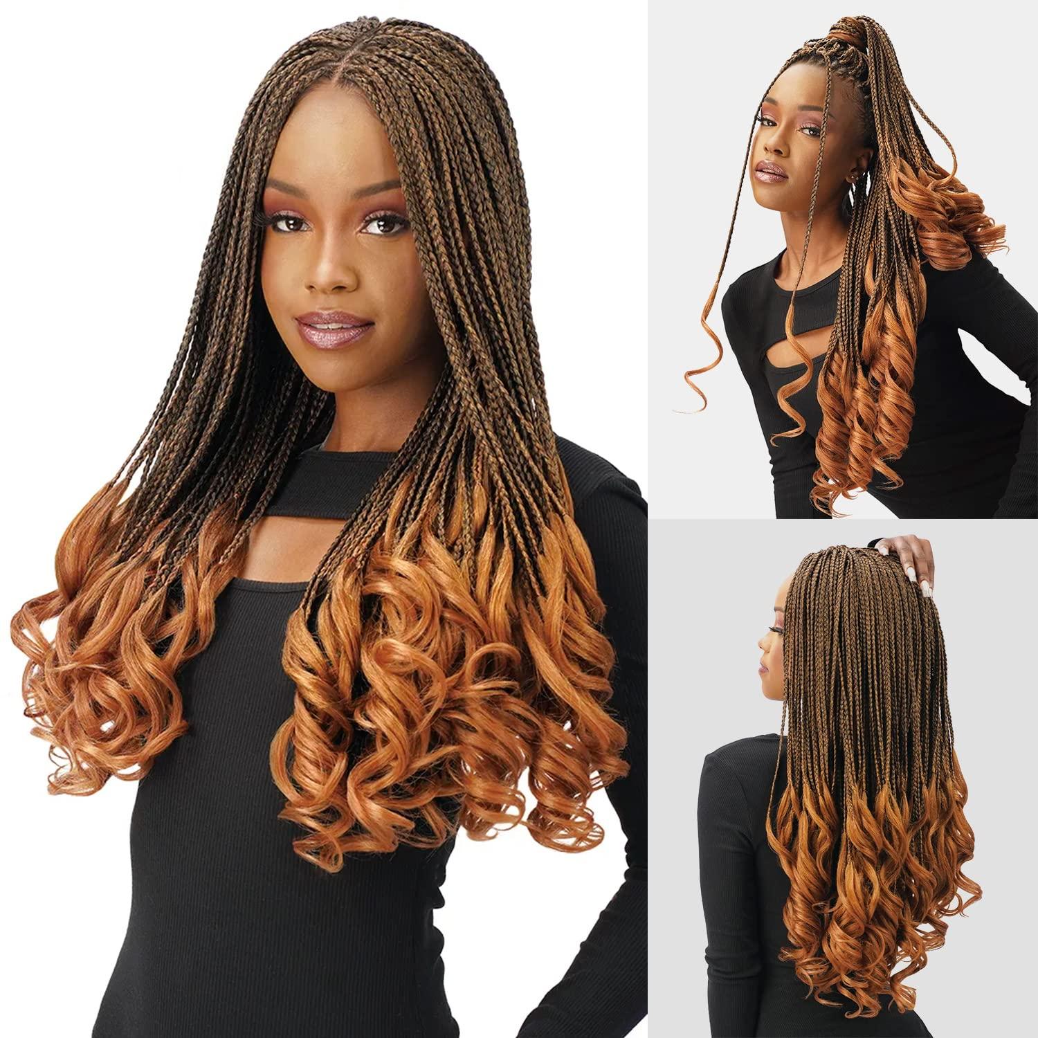 Zury Royal Zury Crochet Braids Hand Made French Curl Braid 6X (Honey Blonde(Royal-ZURY))