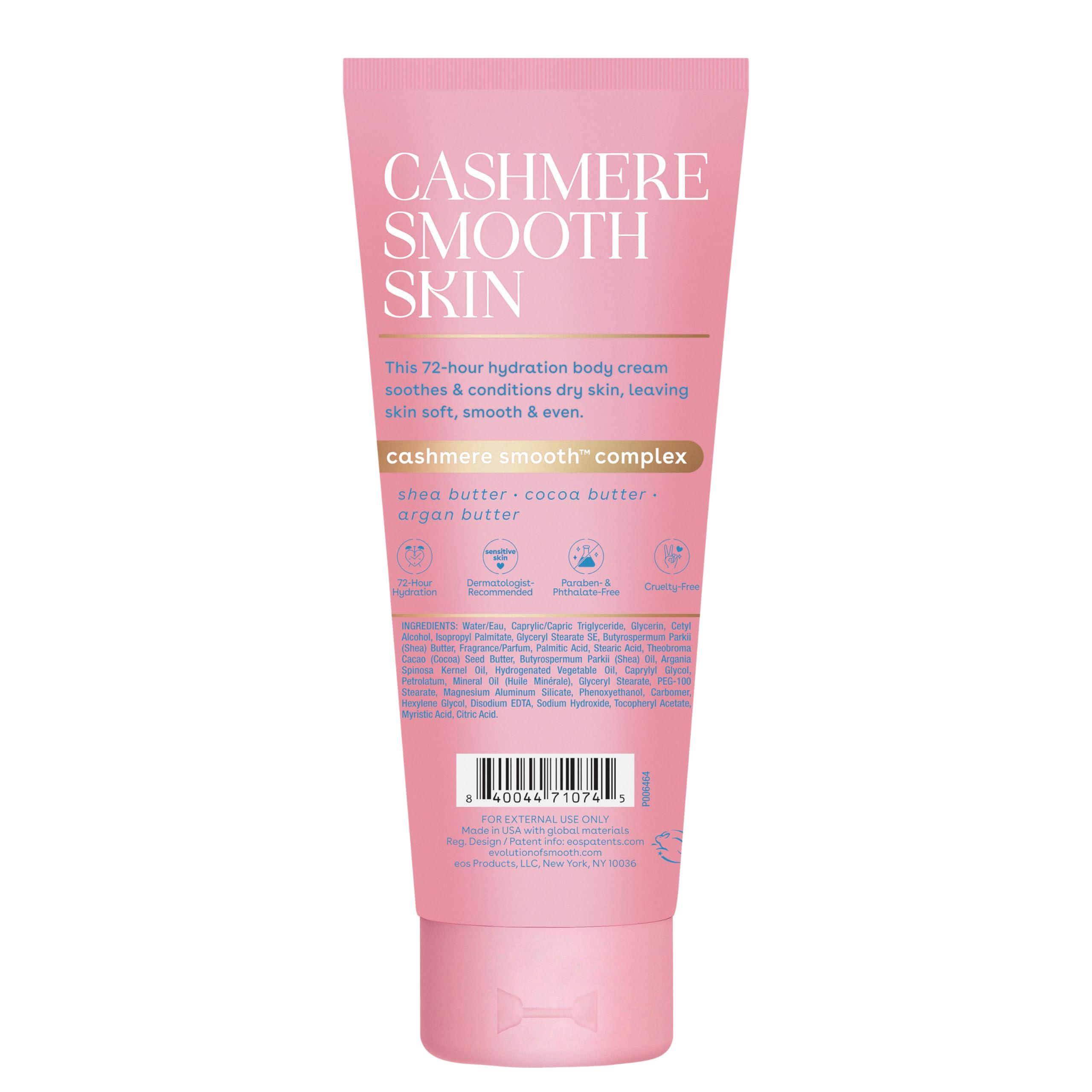 eos eos Cashmere Skin Collection Post-Shave Smooth Body Cream- Vanilla Cashmere Scented, 72-Hour Hydration, 7 fl oz