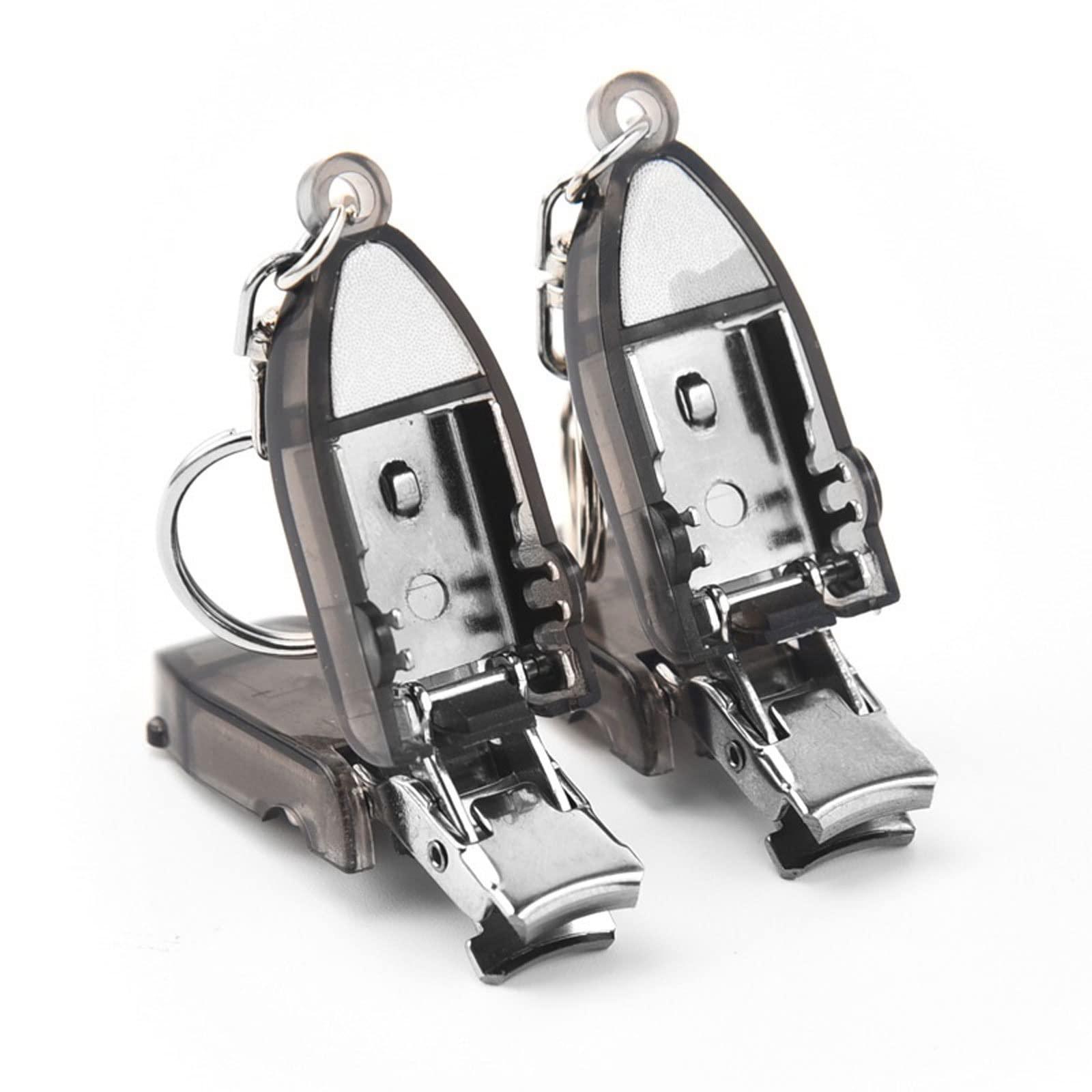 UNbit UNbit Nail Clipper Mini Folding Nail Clippers Portable Keychain Stainless Steel Nail Scissors Nail Art Tool Manicure Fingernails Trimming Tool