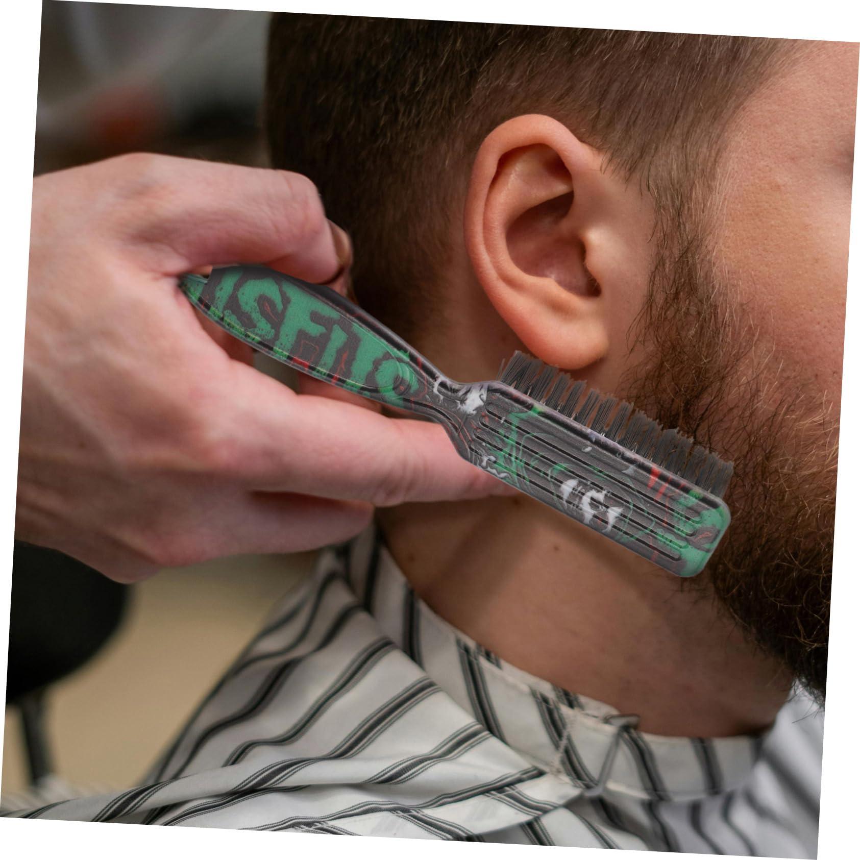 Healifty Beard Brush Beard Grooming Brush Beard Straightener Brush Shoes Brush Boots Cleaner Laundry for Men Straightens Promotes