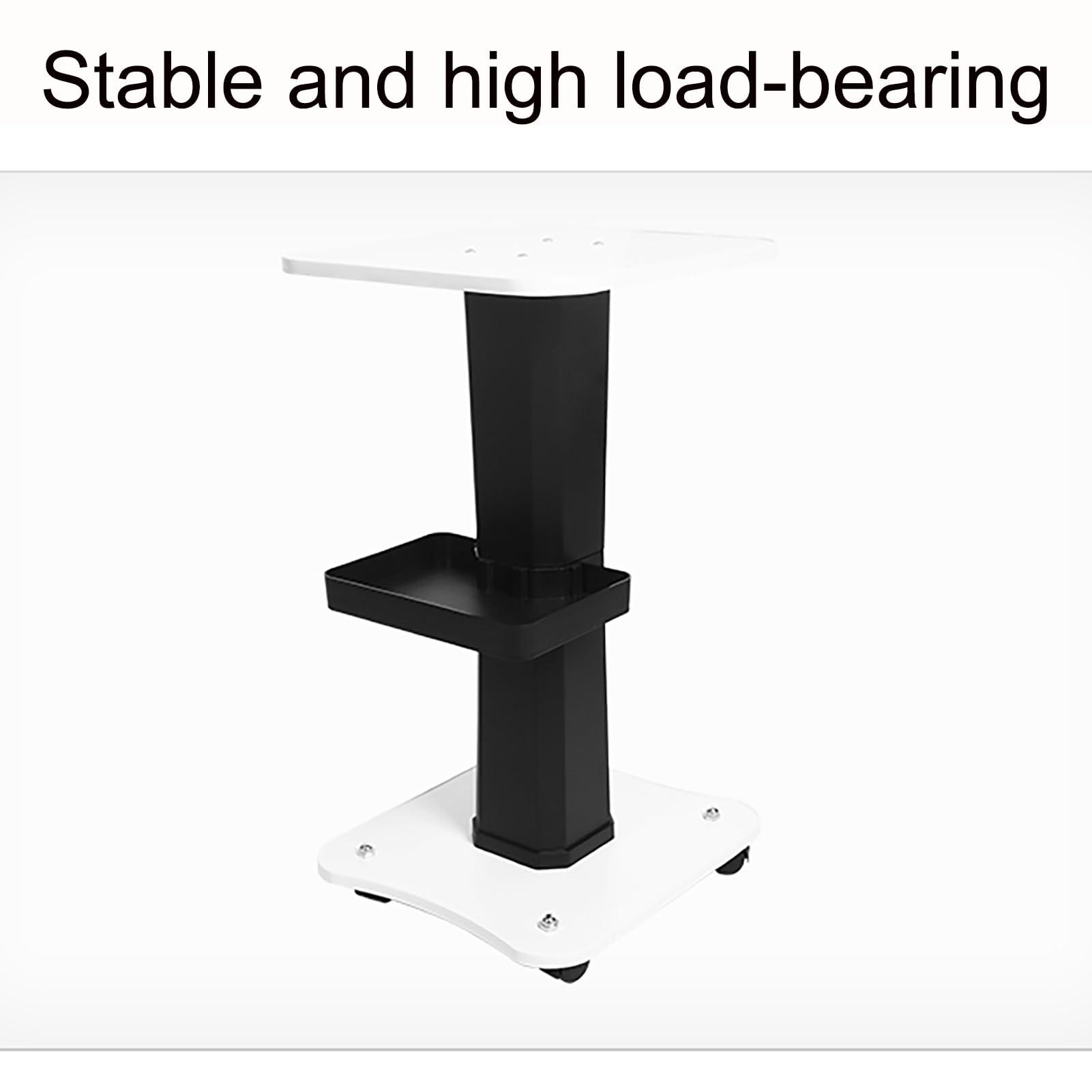 JHDXL Beauty Cart, with Storage Tray, Sturdy Esthetician Metal Trolley Cart, Stand Beauty Instrument, Tattoo Roller Tray Beauty Hair Salon Instrument Tray
