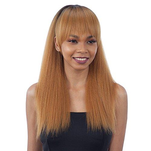 MODELMODEL ModelModel Synthetic Hair Ponytail & Blunt Bang Yaky Straight 2Pcs (2)