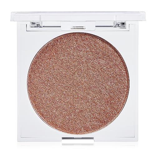 Lottie London Lottie london Diamond Bounce Highlighter in Rose Gold, Ultra-fine Gel-powder Highlighter with Rose Gold Shimmer for an Icy Iridescent Highlight
