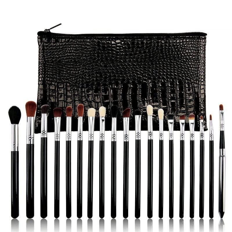 IBDRYKK 19 Eye Shadow Brushes Set Complete Highlighting Brush Eye Makeup Brush Concealer