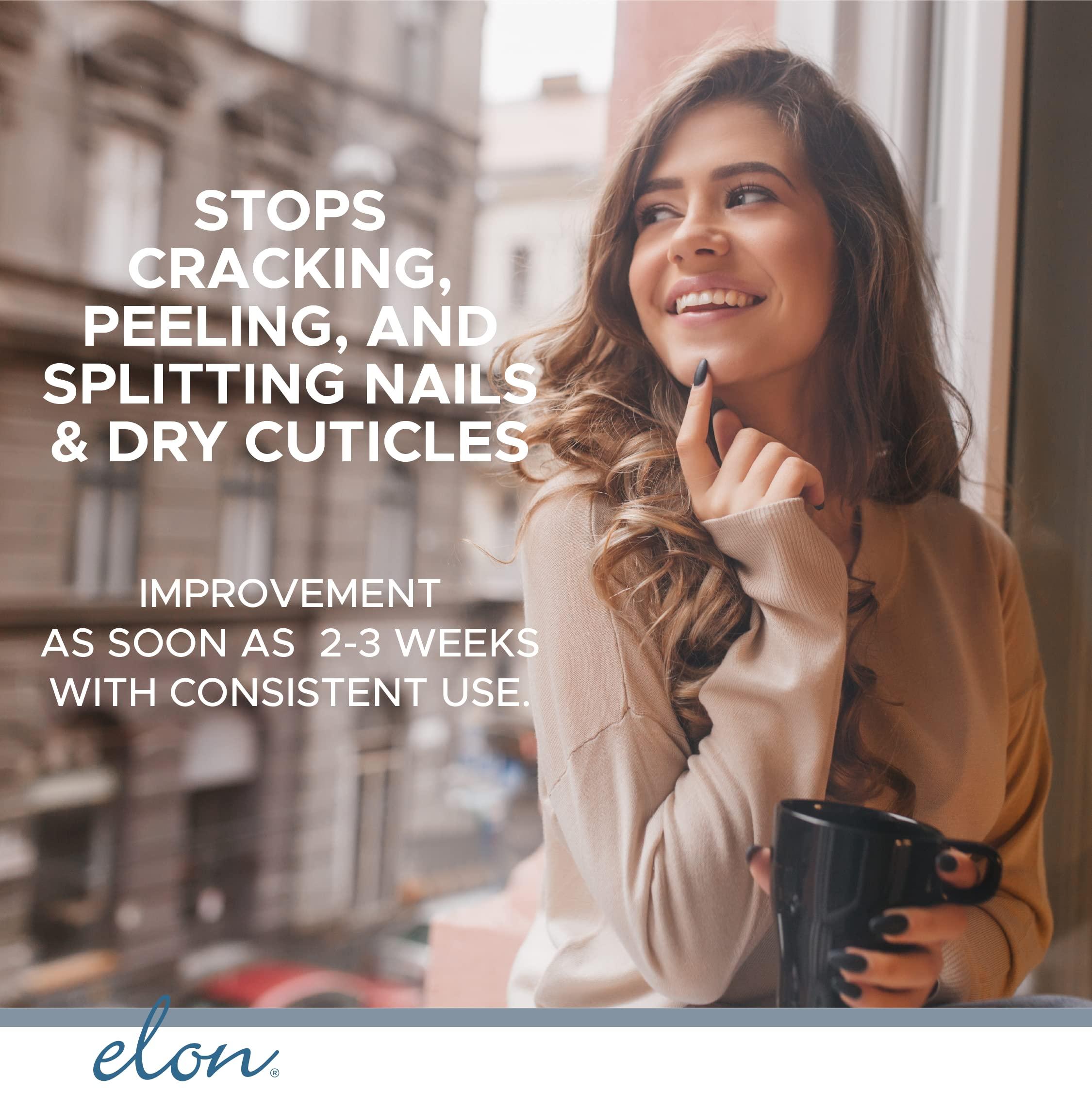 Elon Elon Lanolin-Rich Nail Conditioner, Strengthens Nails & Protects Cuticles, Recommended by Dermatologists & Podiatrists (7.5 g.)