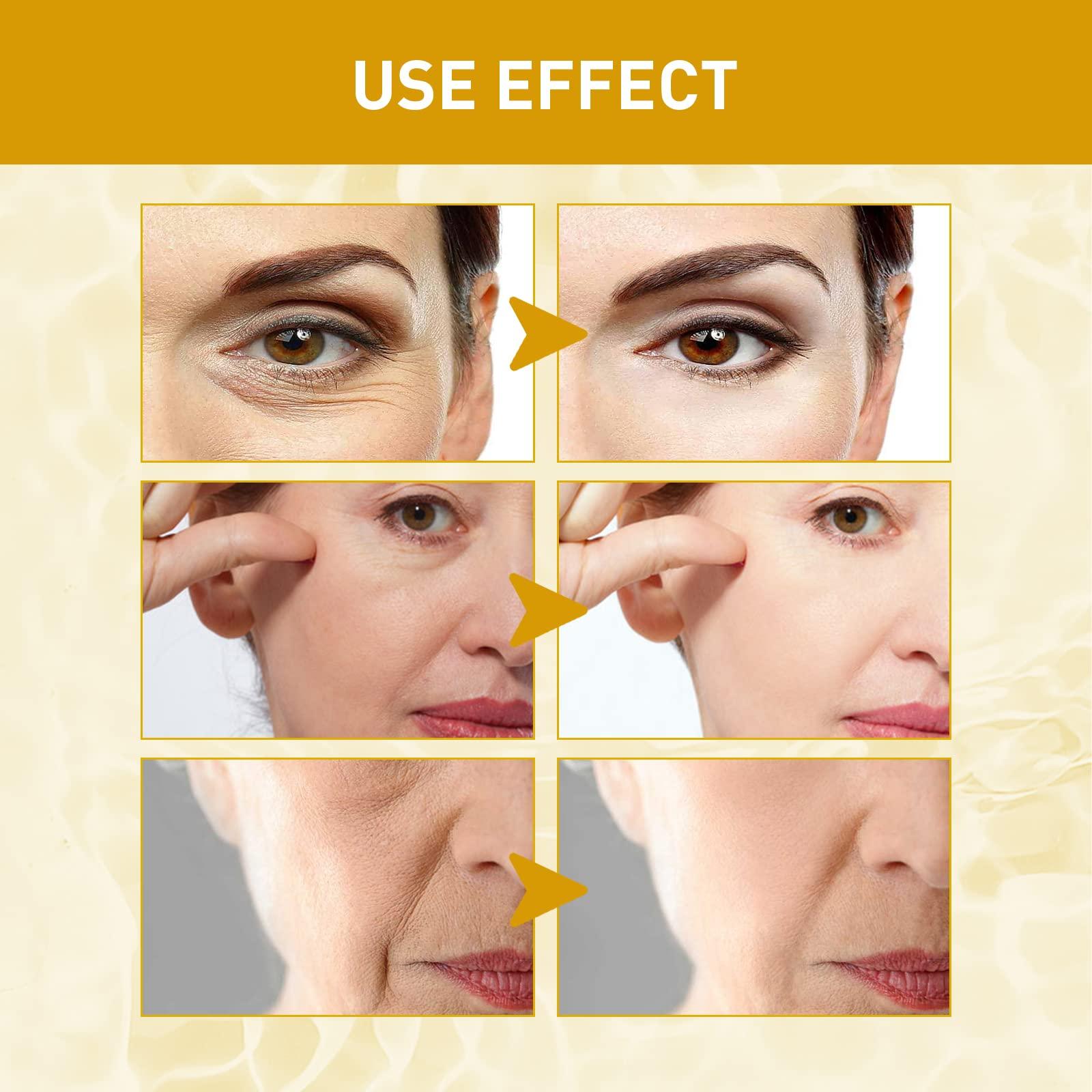 Dingde Active Vitamin C Serum, Facial Brightening Anti-Aging Serum, Firming & Antioxidant Facial Serum, Sensitive Skin Hydrating Hydrating & Brightening Serum for Dark Spots, Fine Lines & Wrinkles (1pcs)