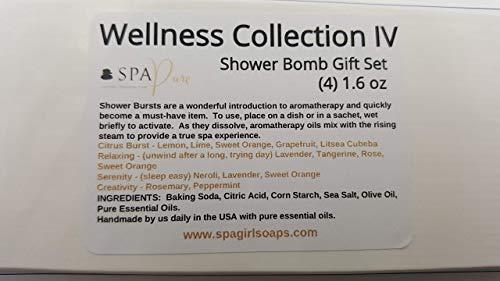 Spa Pure Spa Pure Aromatherapy Shower Bombs: Shower Steamers, Bath Melts for Women, Men