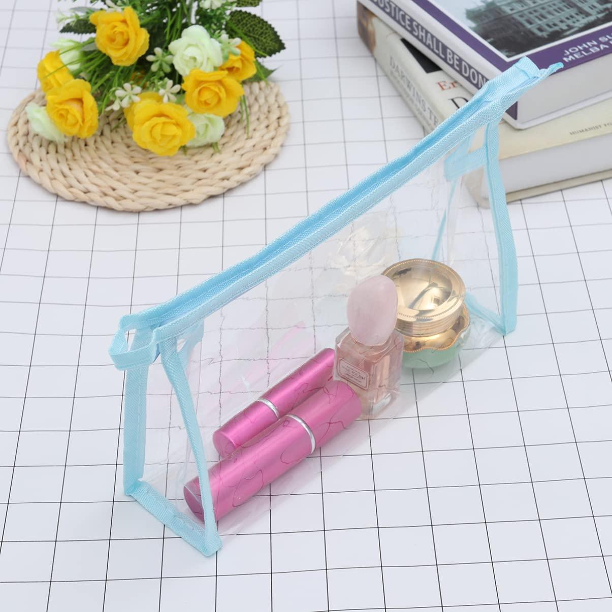 Hemoton Hemoton Travel Bags Pvc Bag Makeup Case Clear Travel Bag Airport Travel Liquids Bag Clear Make up Bag Womens Toiletry Bag Travel Cosmetic Bags for Women Handbag Miss Popularity