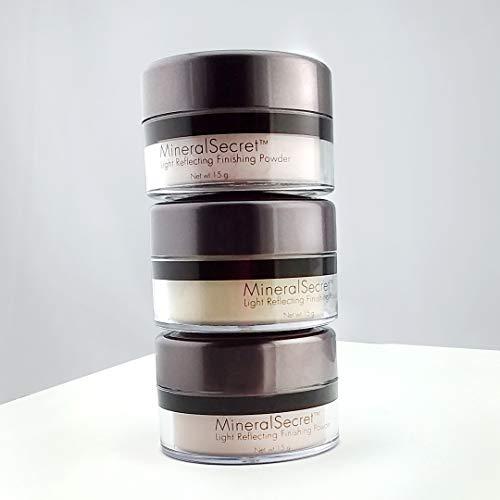 SORMÉ Sorme Treatment Cosmetics Mineral Secret Light Reflecting Powder 0.5oz | Hypoallergenic Matte Setting Powder Make-up with Oil-Control | Micronized Mineral Make Up Powder in Citron | SPF15 Loose Powder