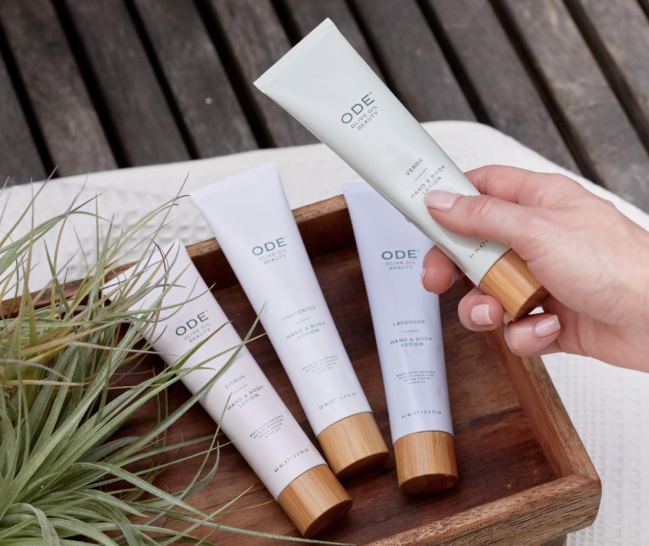 McEvoy Ranch McEvoy Ranch Citrus Hand & Body Tube Lotion OZ (3-pack) by ODE Olive Oil Beauty, Travel Size, Organic EVOO, Everyday Hydration, California Made