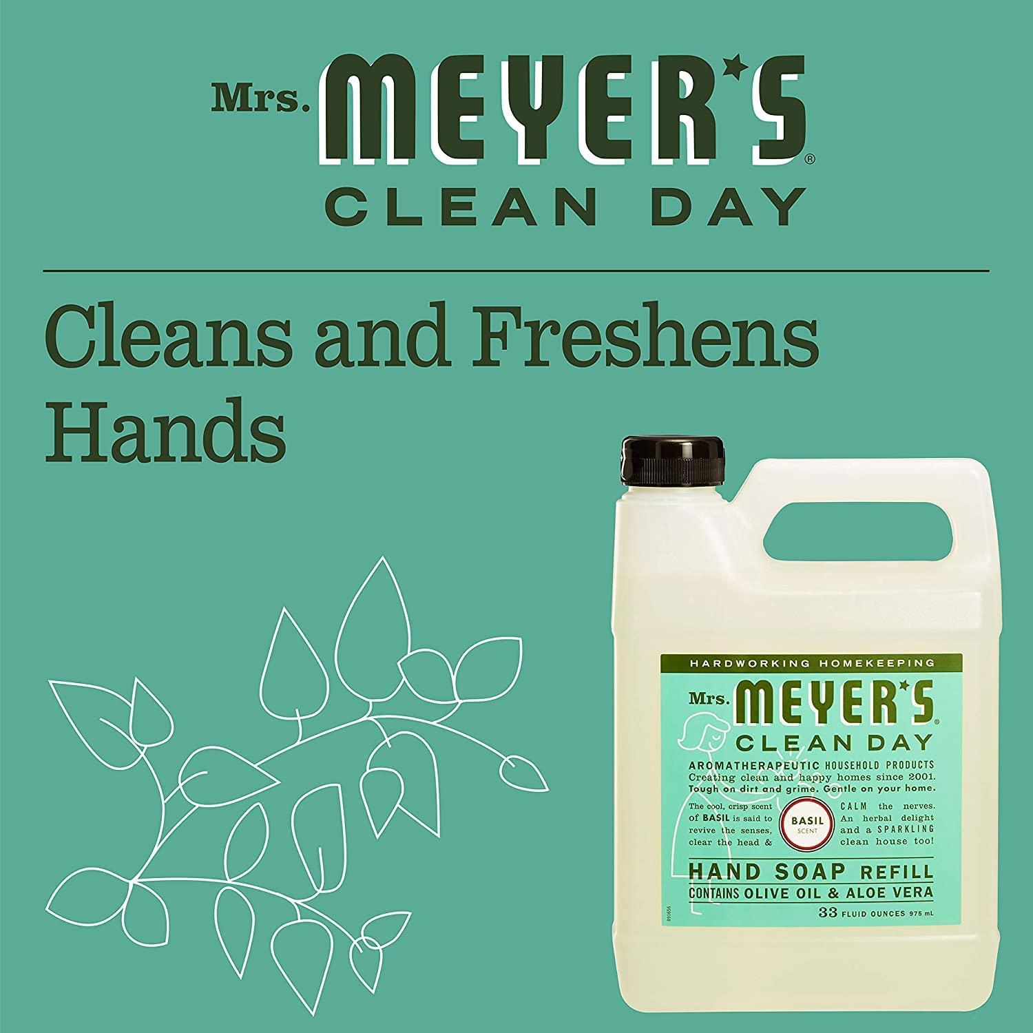 MRS. MEYER'S CLEAN DAY MRS. MEYER\'S CLEAN DAY Hand Soap, Refill Variety Pack Soaps Made to Clean and Freshen Hands
