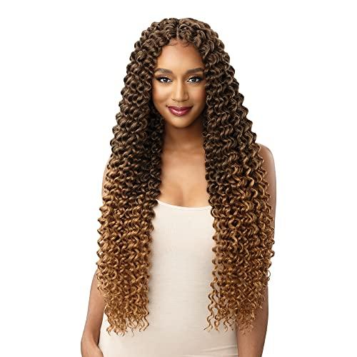 Outre Braids Outre Crohet Braid X-Pression Twisted Up 3X DEEP TWIST 26\" SUPER LONG (3-Pack, 2T1B/350)