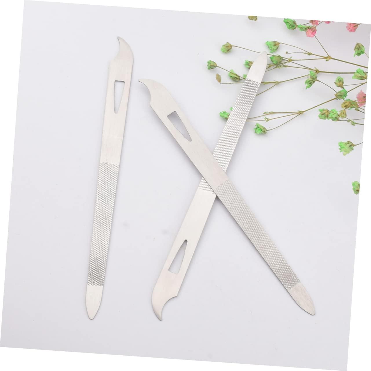 Healeved Healeved Nail Files and Buffers 15pcs Set Metal Fingernail Files for Manicure and Pedicure