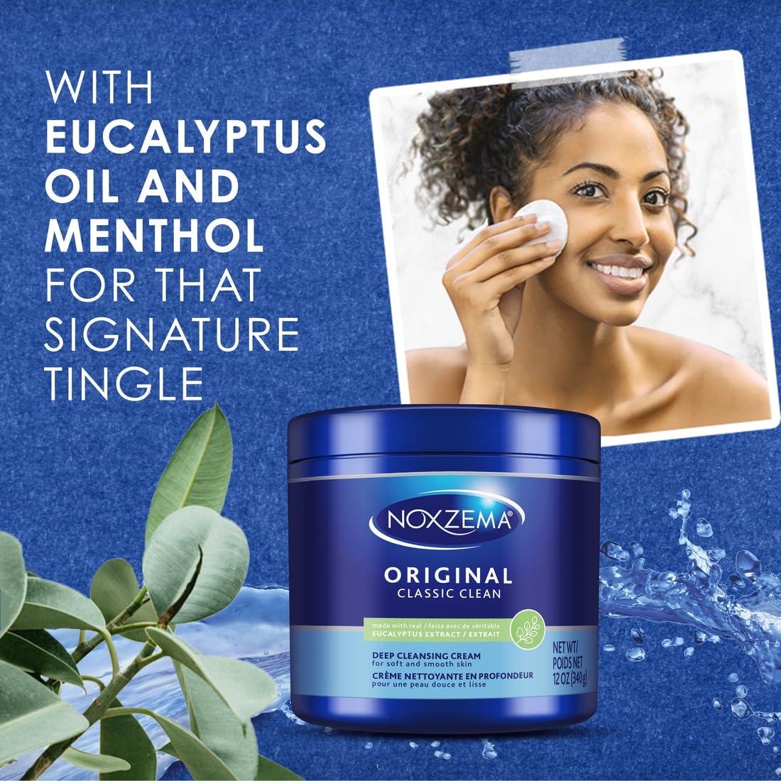 Noxzema Noxzema Classic Clean Cleanser, Original Deep Cleansing, 12 oz