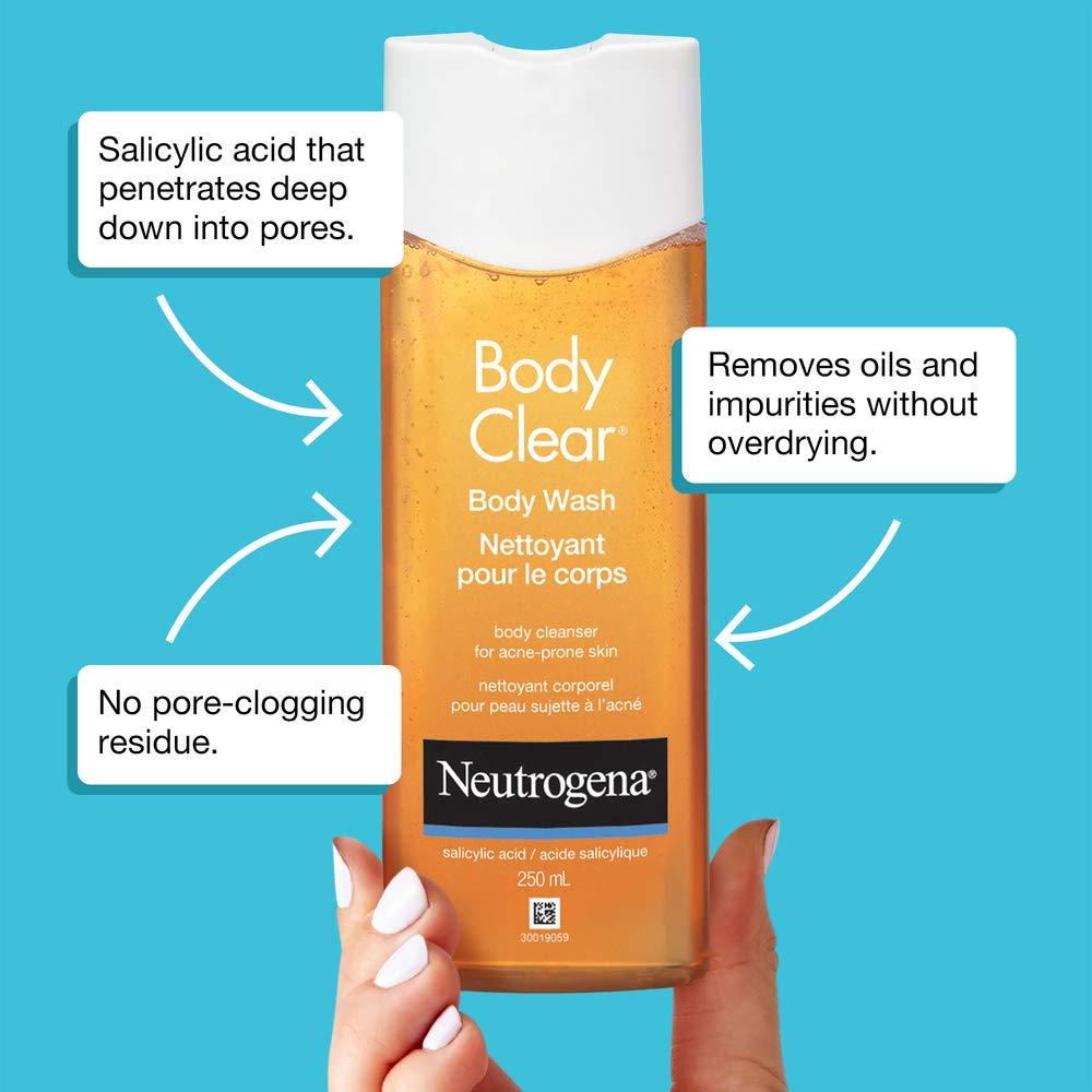 Neutrogena Neutrogena Body Clear Body Wash for Clean, Clear Skin, 8.5 Ounce