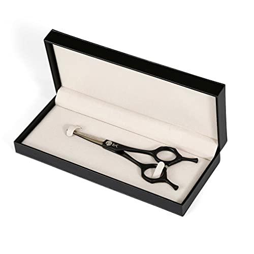 Kobaruto Very Sharp Kobaruto Rebel - 440c Silver Black Cobalt 5" Hairdressing Shears for Stylists and Barbers